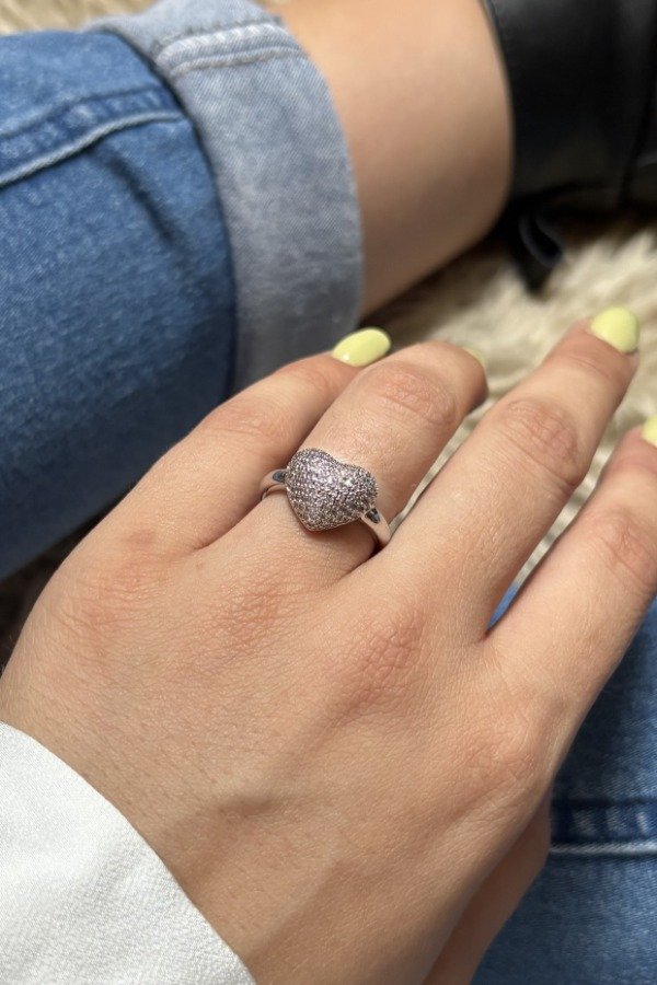 Producto - Anillo Heart Strass