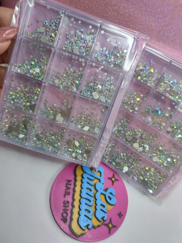 Producto - Box Strass + formas chatas Tornasol