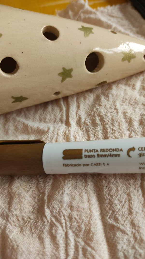 Producto - Fibrón metalizado DORADO - 2