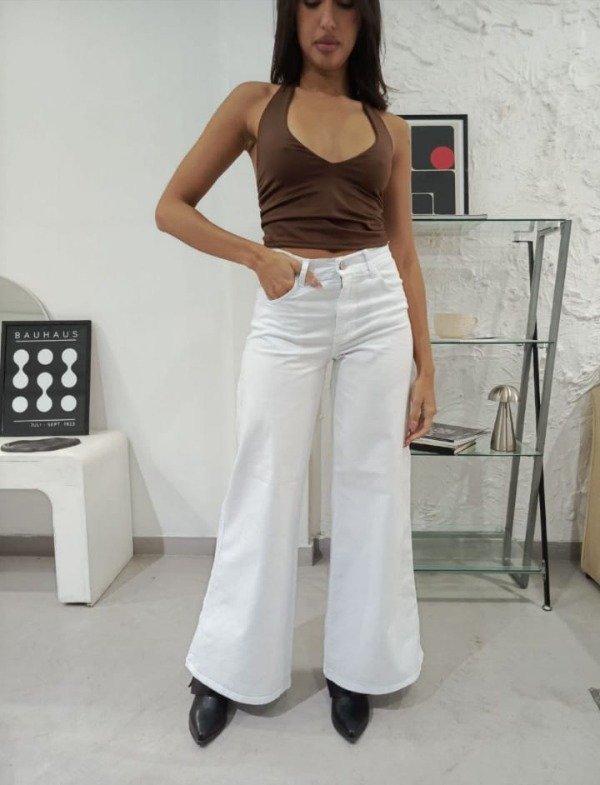 Producto - Wide leg blanco