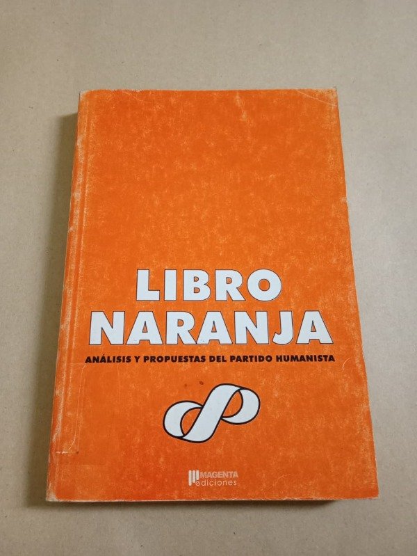 Producto - Libro naranja partido humanista - Autores varios - Magenta 1998 - 0