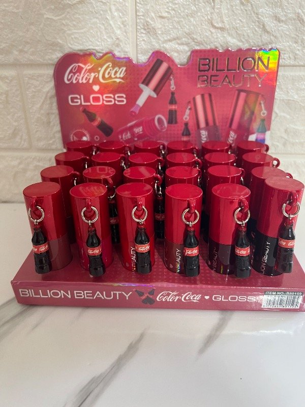 Producto - Brillo Labial Color Coca Gloss - Billion Beauty (Display / Unidades) - 0