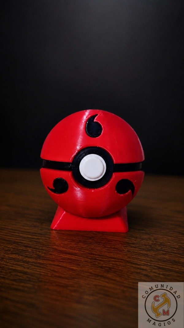 Producto - Pokébola Sharingan Impresa en 3D