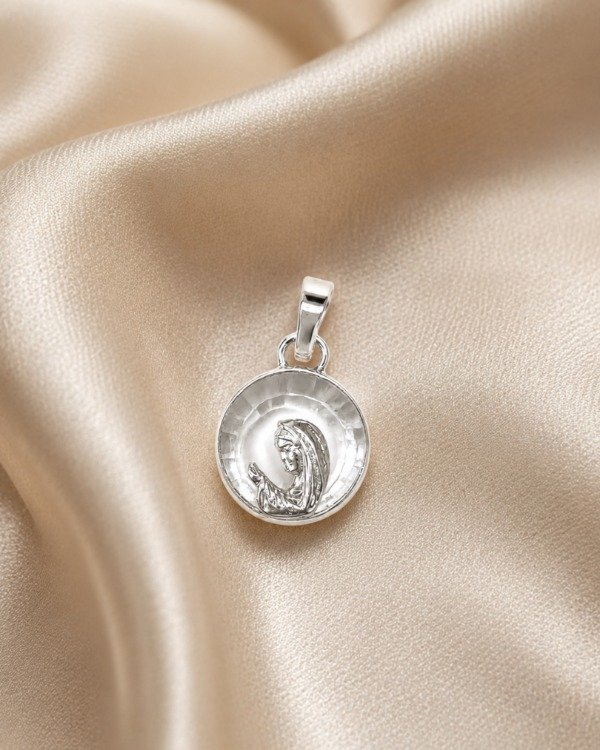 Producto - Dije de Plata imagen Virgen Niña - 0
