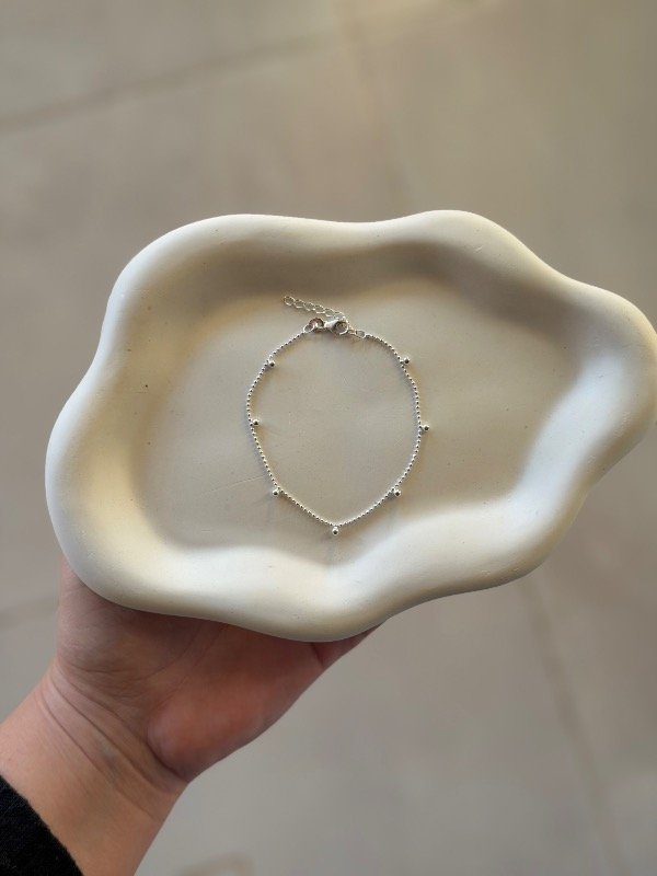Producto - Pulsera de bolitas con bolitas colgantes