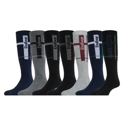 Producto - MEDIAS HOMBRE 3/4 TOALLA CON LOGO X PAR MODELOS SURTIDOS DUFOUR