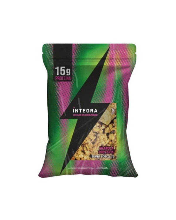 Producto - Granola Proteica Integra Banana y Chocolate 700gr