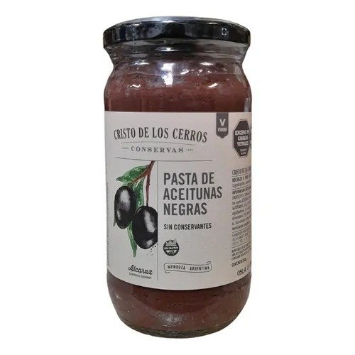 Producto - Pasta Aceitunas Negras 300 g