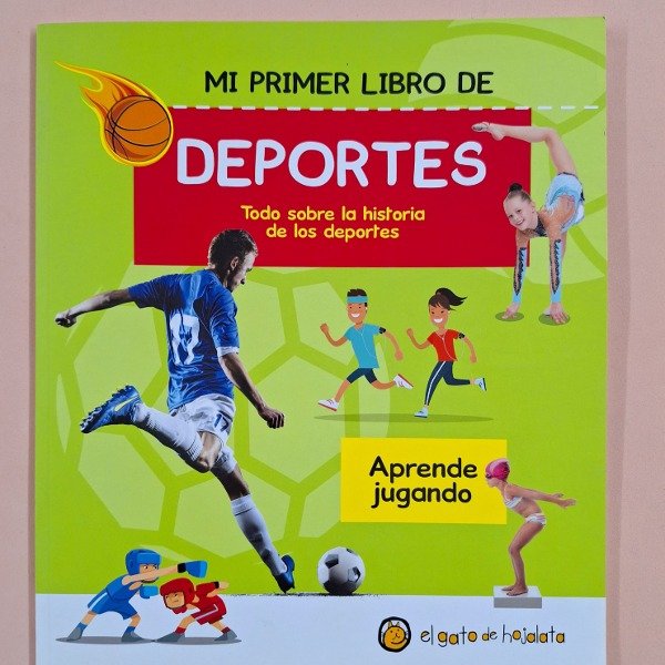 Producto - Mi primer libro de deportes