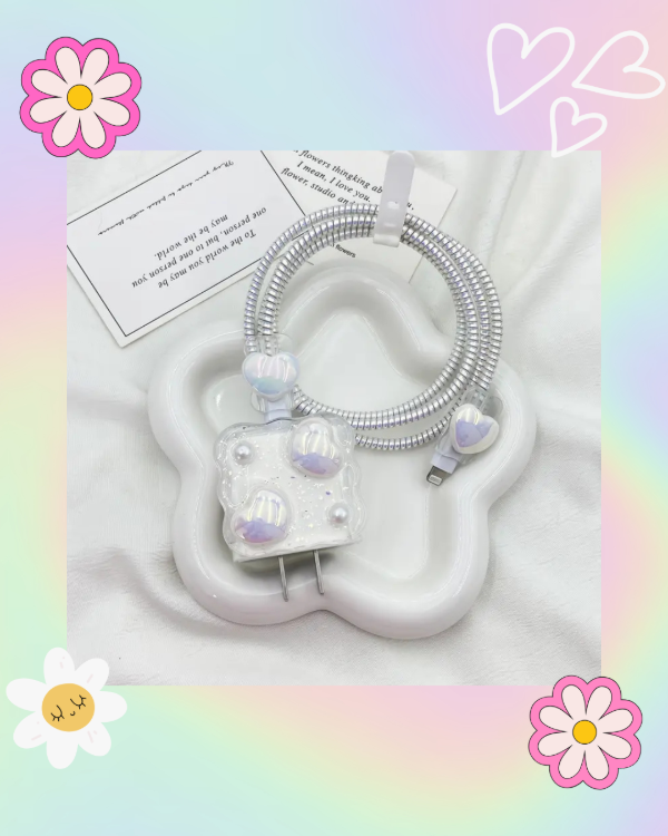 Producto - Protector de Cargador Corazón Nacar