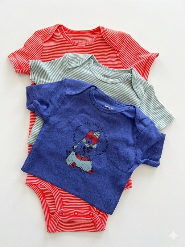 Producto - Pack x3 bodies CARTERS Talle 24 meses - 0