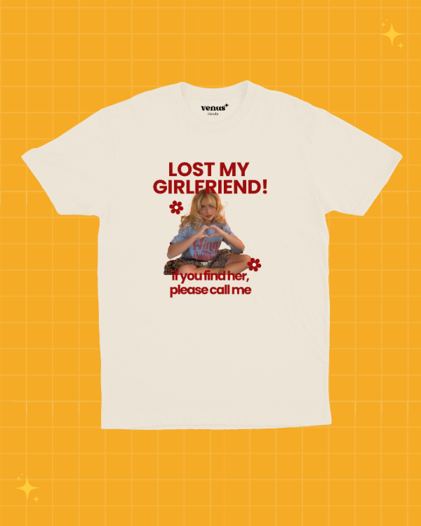 Producto - Remera lost my girlfriend Sabrina