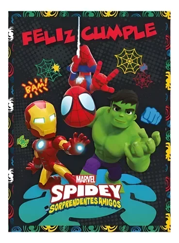 Producto - Cartel de spidey y sus amigos 55 x40 aprox