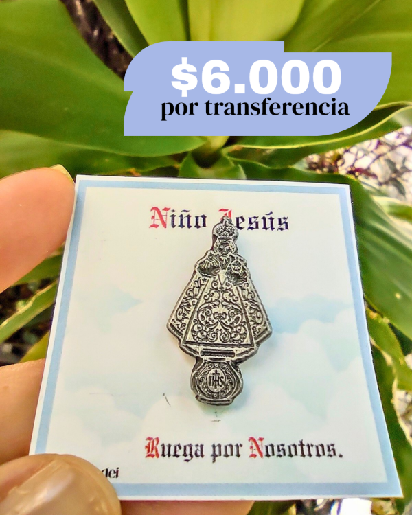 Producto - Pin Niñito Jesús de Praga