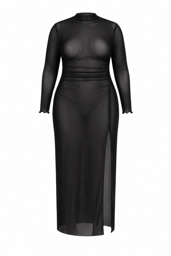 Producto - Vestido Fugaz negro largo