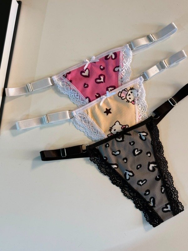 Producto - Regulables morley con puntilla estampadas