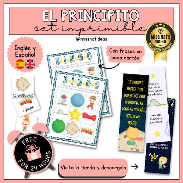 Producto - Set "El Principito" ESP-ENG