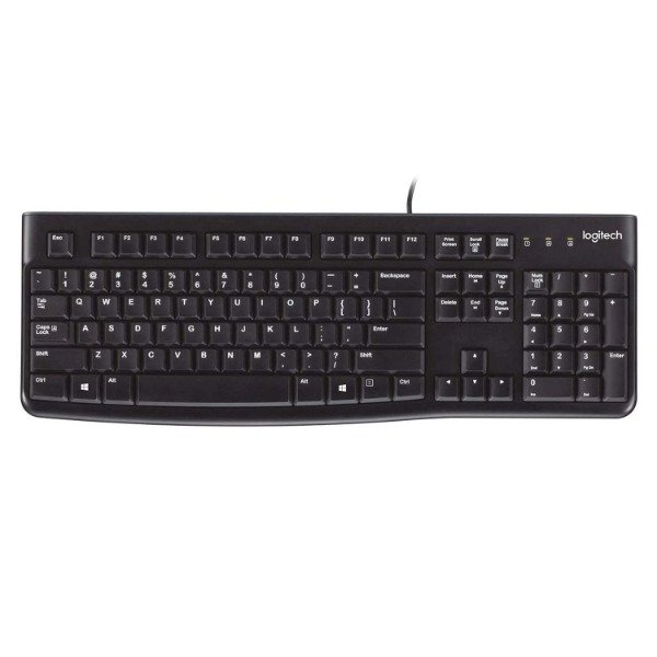 Producto - Teclado c/Cable Logitech K120 Negro - 1