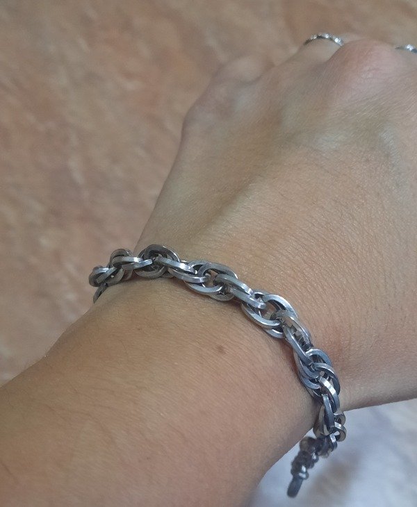 Producto - Pulsera cadena de acero quirúrgico