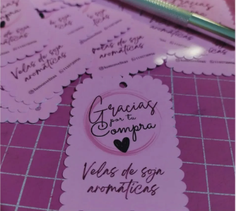 Producto - 100 Tags Personalizados (Corte Clásico / Silueta) - 8