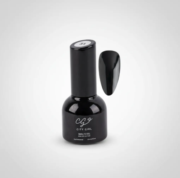Producto - Semipermanente negro CITY GIRL 10ml