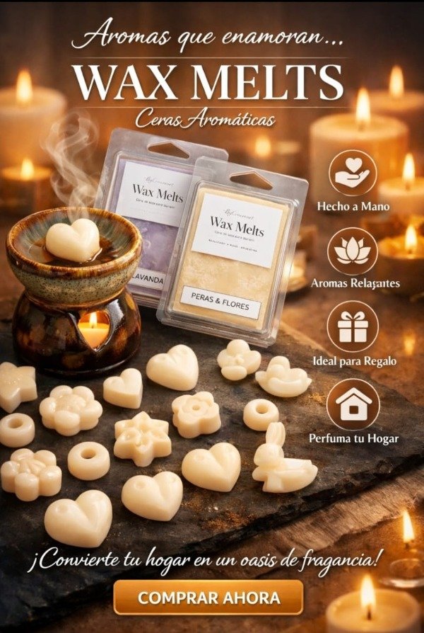 Producto - WAX MELTS-BOMBONES AROMATICOS BLISTER  55GR