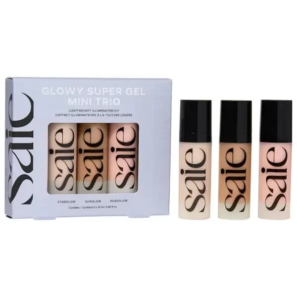 Producto - Saie Mini Glowy Super Gel Trio Gift Set