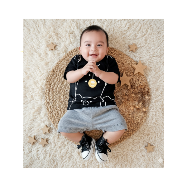 Producto - conjunto CARITA OSITO negro