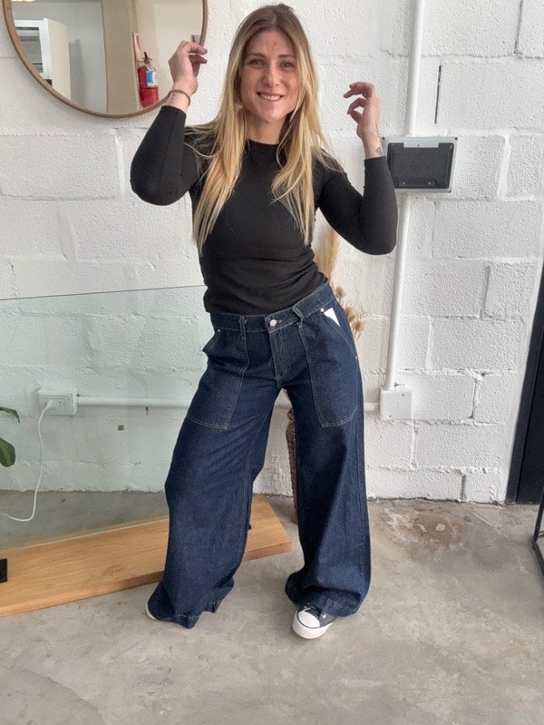 Producto - Wide leg con bolsillos