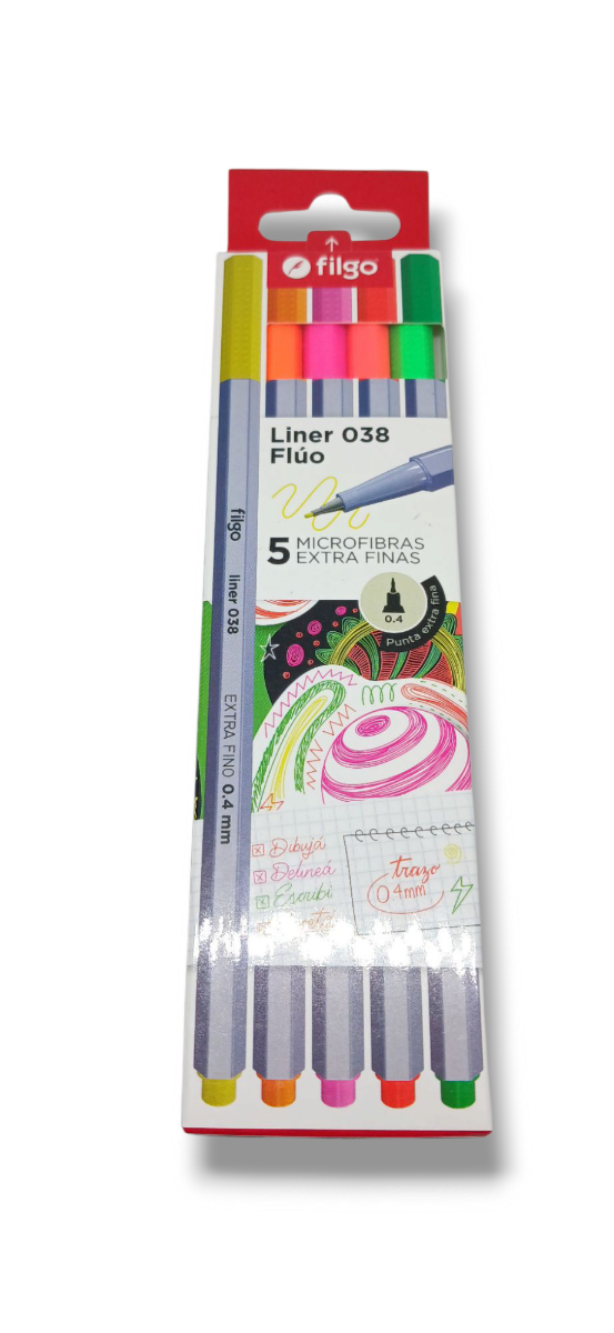 Producto - Filgo liner 038 Fluo x 5