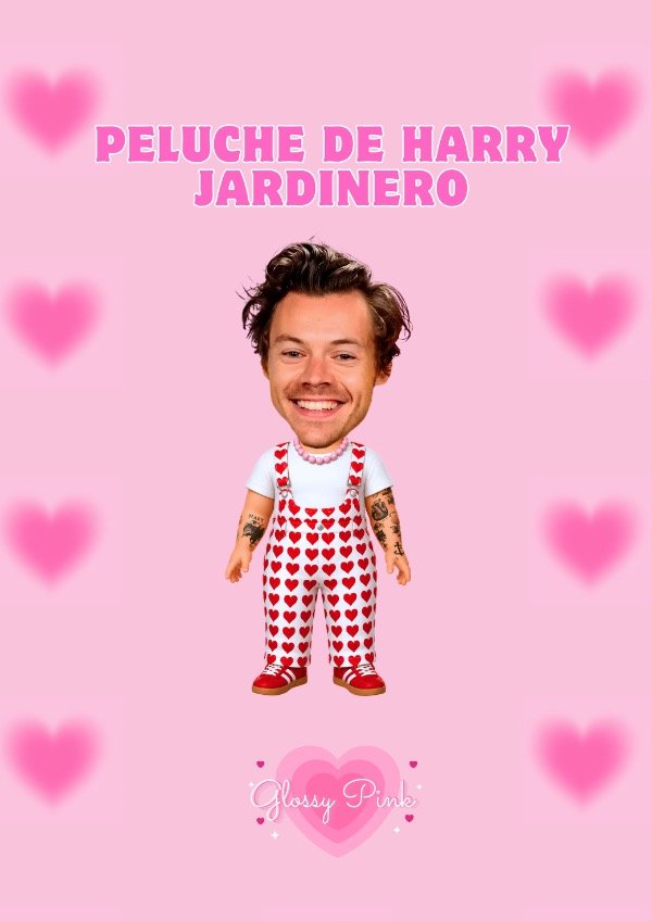 Producto - Peluche Mini Harry Jardinero sublimado de 30CM