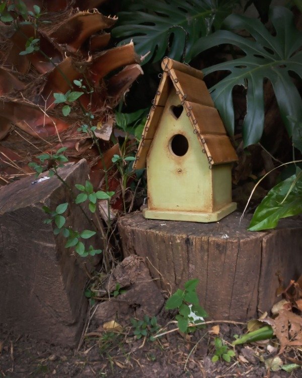 Producto - Casa para pájaros "del musgo verde"