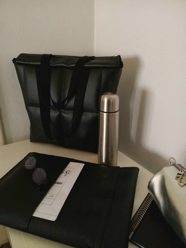 Producto - Puffer XL Ecocuero c/cierre