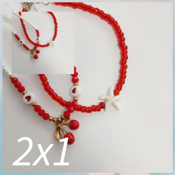Producto - 2x1 pulseras rojas