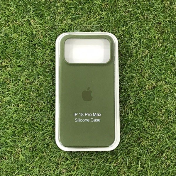 Producto - IPhone 18 Pro Max Silicone Case Verde Militar