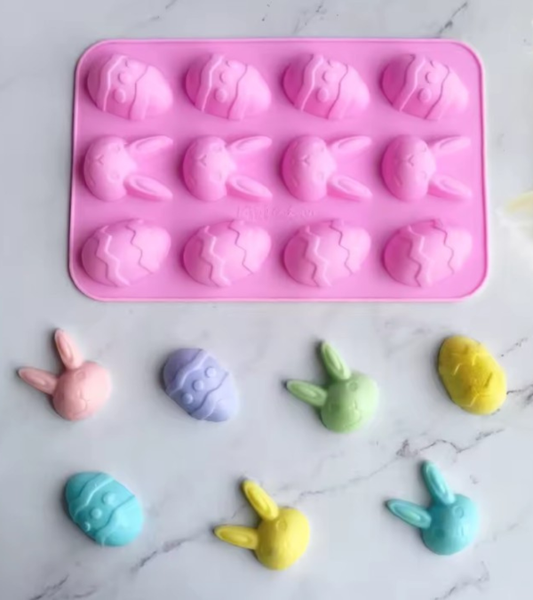 Producto - Molde Huevos y Conejos x 12