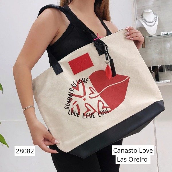 Producto - Bolso canasto Las Oreiro