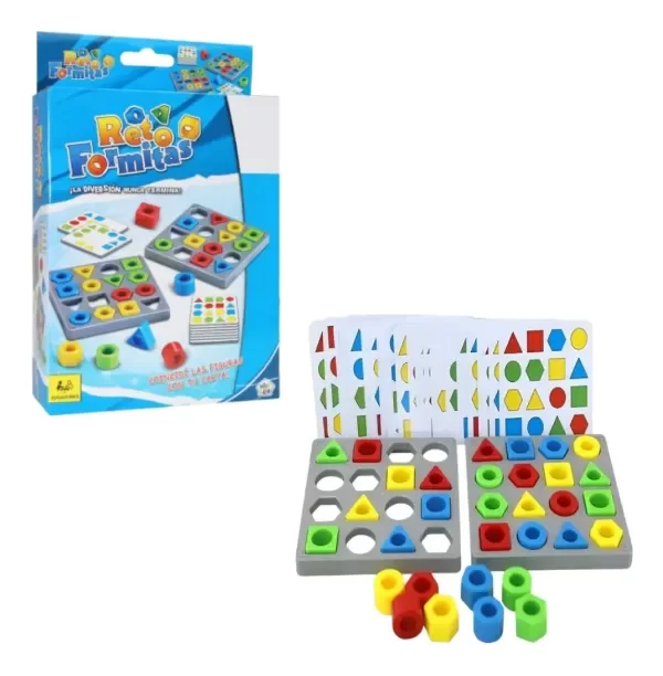 Producto - Juego Interactivo Reto Formitas Didáctico Niños Chicos