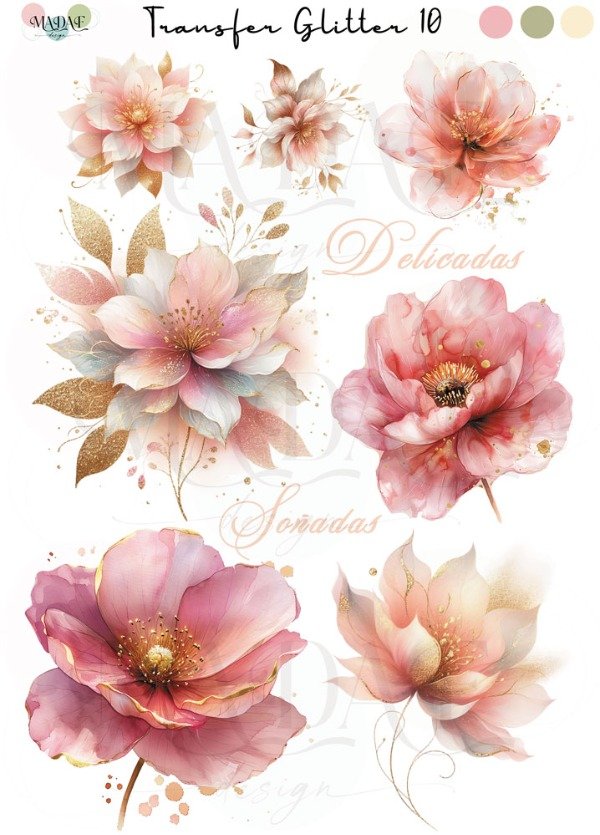 Producto - TRANSFER GLITTER 10