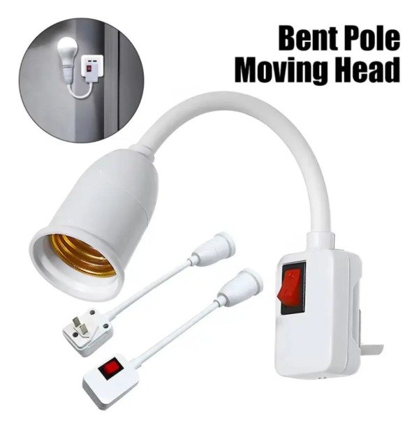 Producto - OT1052 ADAPTADOR ENCHUFE FLEXIBLE A PORTALAMPARAS CON INTERRUPTOR