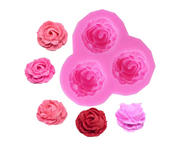 Producto - Molde 3 rosas