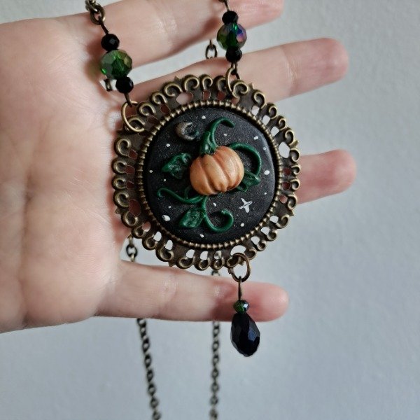 Producto - Collar halloween calabaza 2