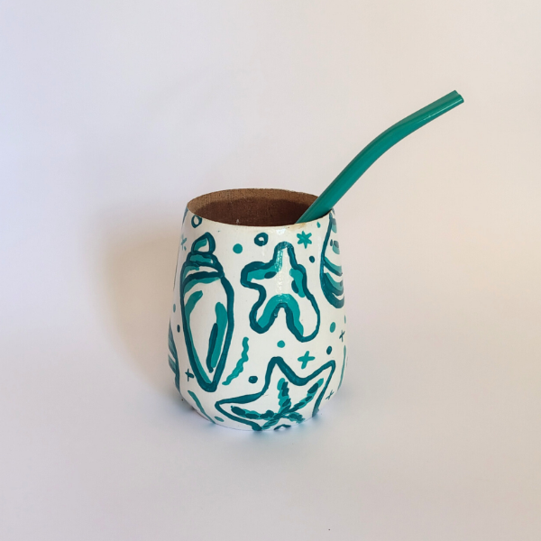 Producto - Mate Caracolas Aqua Magica