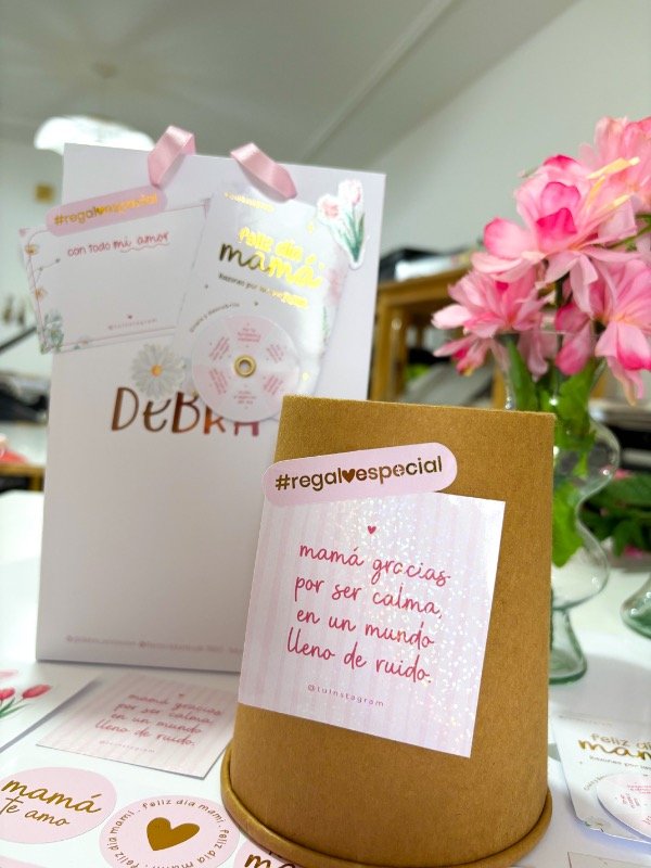 Producto - Tarjeta Glitter Mamá - 1