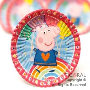 Producto - PLATO PEPPA PIG 10U