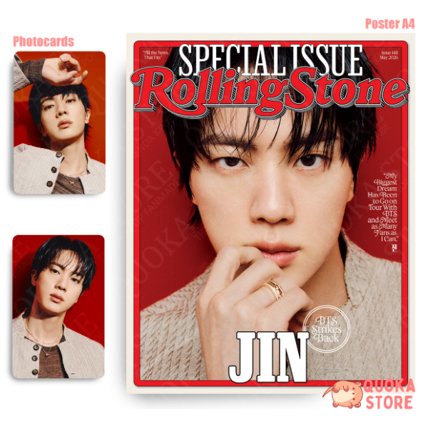 Producto - Set BTS Rolling Stone - JIN