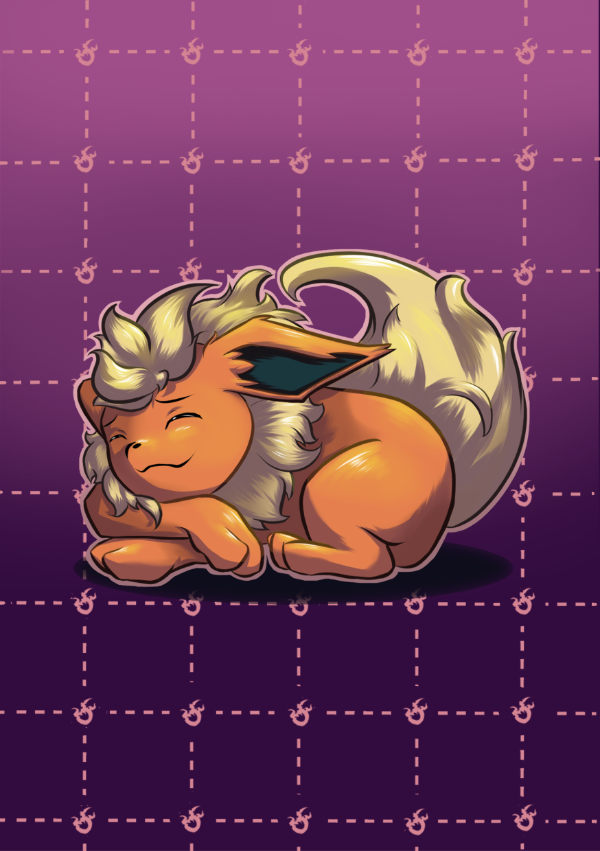 Producto - Mini poster Flareon