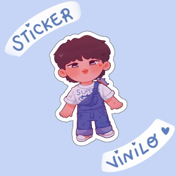 Producto - Sticker Jin - Supertuna!