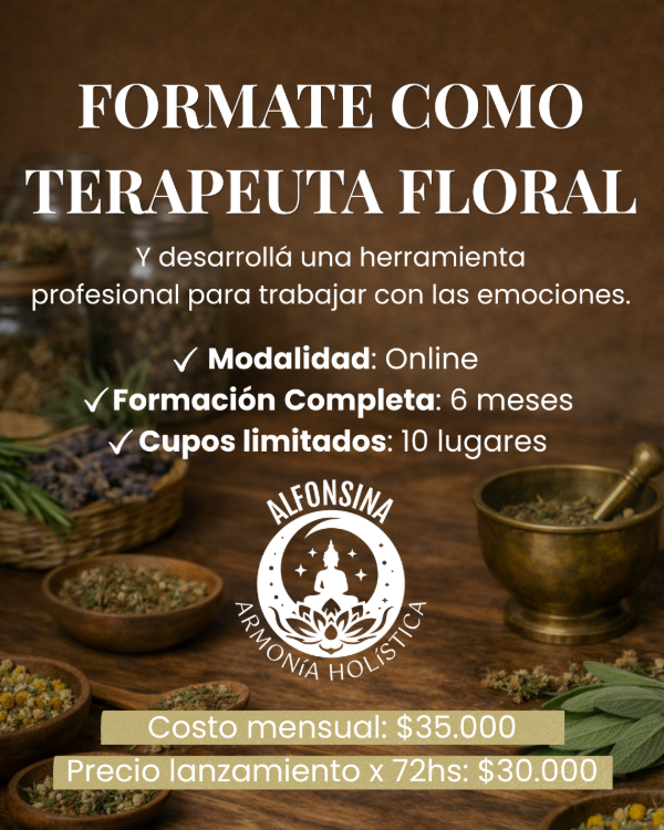 Producto - Formación profesional en terapia floral
