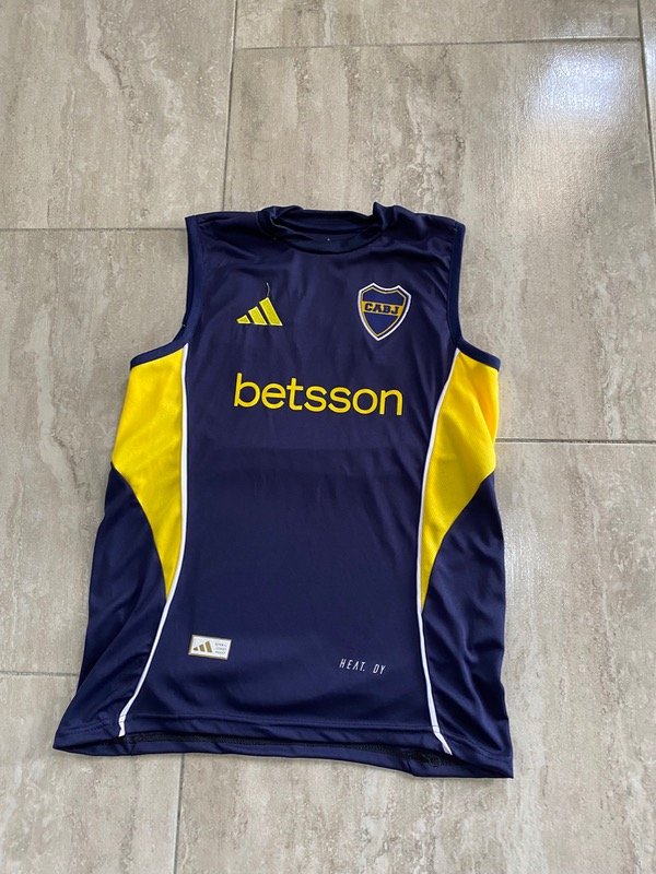 Producto - Musculosa Boca azul 2025